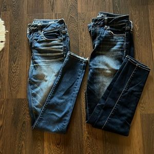 American Eagle jeans, selling as a set